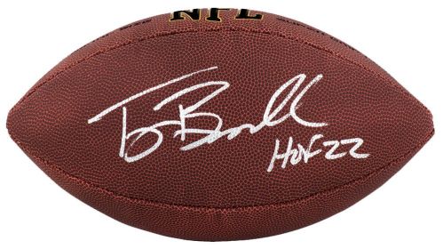 Tony Boselli Signed Wilson Super Grip Full Size NFL Football w/HOF'22