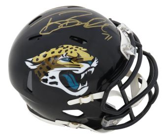 Tony Boselli Signed Jacksonville Jaguars Riddell Speed Mini Helmet