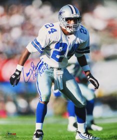 Larry Brown Signed Dallas Cowboys Action 16x20 Photo w/SB XXX MVP