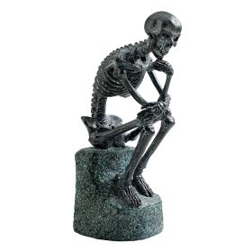 Skeleton Thinker Statue