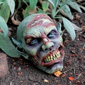 Lost Zombie Head Statue