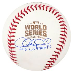 Chris Coghlan Signed Rawlings Official 2016 World Series Baseball w/2016 WS Champs