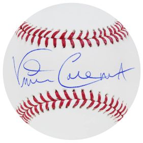 Vince Coleman Signed Rawlings Official MLB Baseball