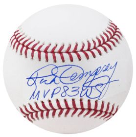 Rick Dempsey Signed Rawlings Official MLB Baseball w/MVP 83 WS