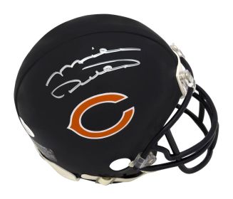 Mike Ditka Signed Chicago Bears (VSR4) Riddell Mini Helmet - (JSA)