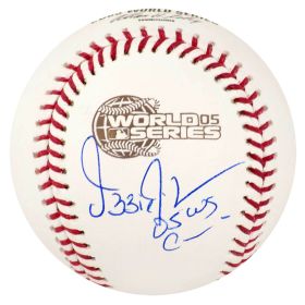 Ozzie Guillen Signed 2005 World Series Baseball w/O5 WS Champs