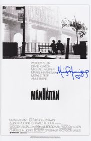 Mariel Hemingway Signed Manhattan 11x17 Movie Poster