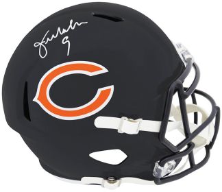 Jim McMahon Signed Chicago Bears Riddell Full Size Speed Replica Helmet