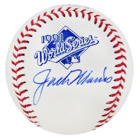 Jack Morris Signed 1991 World Series Baseball