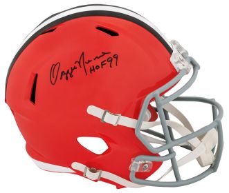 Ozzie Newsome Signed Cleveland Browns T/B (62-74) Riddell Full Size Speed Replica Helmet w/HOF'99