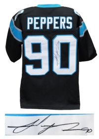 Julius Peppers Signed Black Custom Football Jersey