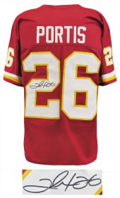 Clinton Portis Signed Red Throwback Custom Football Jersey