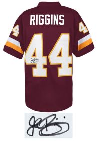 John Riggins Signed Maroon Custom Football Jersey