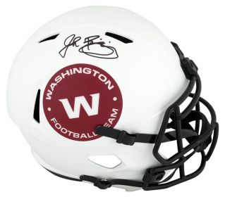 John Riggins Signed Washington Football Team Lunar Eclipse Riddell Full Size Speed Replica Helmet