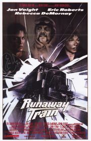 Eric Roberts Signed Runaway Train 11x17 Movie Poster