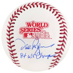 Dave Rozema Signed Rawlings 1984 World Series (Detroit Tigers) Baseball w/84 WS Champs