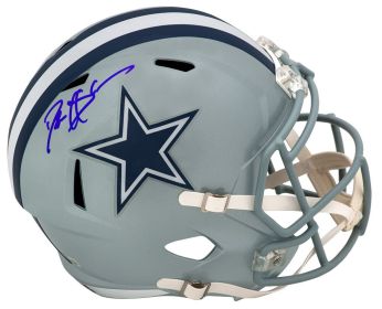 Deion Sanders Signed Dallas Cowboys Riddell Full Size Speed Replica Helmet - (Beckett)