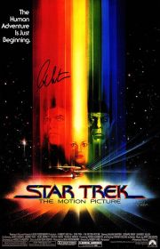 William Shatner Signed Star Trek The Motion Picture 11x17 Movie Poster