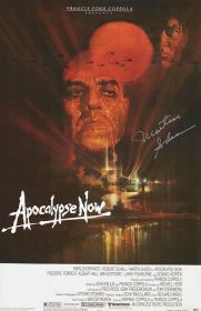 Martin Sheen Signed Apocalypse Now 11x17 Movie Poster