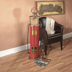 Route 66 Mdf Gas Tank Cabinet W/ Light