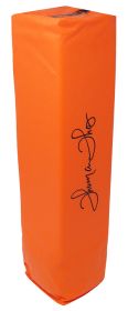 Thurman Thomas Signed Orange Endzone Football Pylon