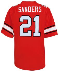 Barry Sanders Oklahoma State Cowboys Retro Brand Orange Throwback College Football Jersey  (Size X-Large)