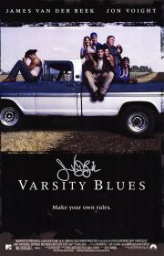 James Van Der Beek Signed Varsity Blues 11x17 Movie Poster