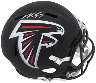 Michael Vick Signed Atlanta Falcons Riddell F/S Speed Replica Helmet