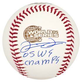 Luis Vizcaino Signed Rawlings 2005 World Series (Chicago White Sox) Baseball w/05 WS Champs