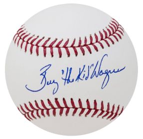 Billy Wagner Signed Rawlings Official MLB Baseball w/The Kid