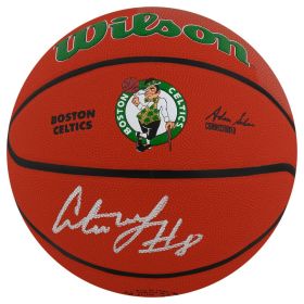 Antoine Walker Signed Wilson Boston Celtics Logo NBA Basketball