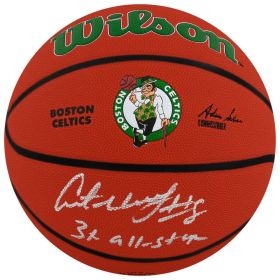 Antoine Walker Signed Wilson Boston Celtics Logo NBA Basketball w/3x All Star