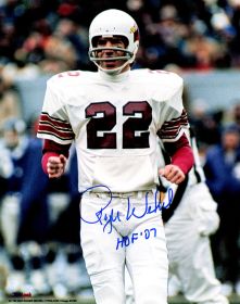 Roger Wehrli Signed Arizona Cardinals Action 8x10 Photo w/HOF'07