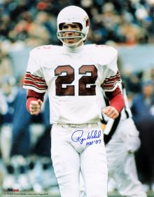 Roger Wehrli Signed Arizona Cardinals Action 16x20 Photo w/HOF'07