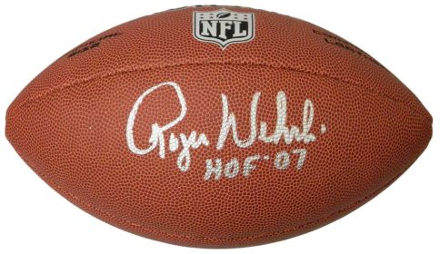 Roger Wehrli Signed Wilson Limited Full Size NFL Football w/HOF'07