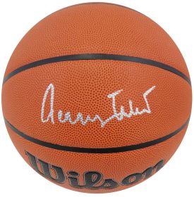 Jerry West Signed Wilson Indoor/Outdoor NBA Basketball