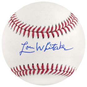 Lou Whitaker Signed Rawlings Official MLB Baseball