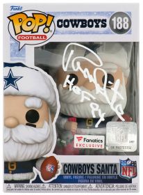 Randy White Signed Dallas Cowboys 'SANTA' Funko Pop Doll #188 w/HOF'94