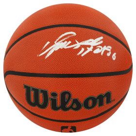 Dominique Wilkins Signed Wilson I/O NBA Basketball w/HOF'06