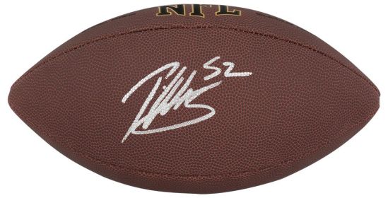 Patrick Willis Signed Wilson Super Grip Full Size NFL Football