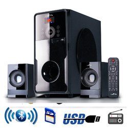 beFree Sound 2.1 Channel Surround Sound Bluetooth Speaker System