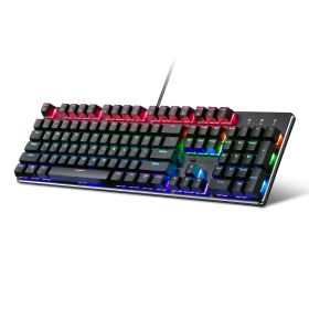 Z-EDGE UK104 104 Keys USB Wired Mechanical Gaming Keyboard