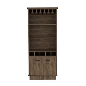 Bar Cabinet Taholah, Living Room, Dark Brown