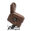 Power Lift Recliner Chairs with Massage and Heat Breathable Faux Leather Electric Lift Chairs for Elderly, Heavy Duty Big Man Recliners Power Reclinin