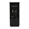 Bar Cabinet Taholah, Living Room, Black