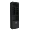 Bar Cabinet Atanasio, Living Room, Black