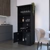 Bar Cabinet Taholah, Living Room, Black