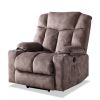 Power Lift Recliner Chair For Elderly, 3 Positions Reclining Chairs With 2 Cup Holders, Electric Sofa Recliner for Livingroom, Comfy Theater Recliner