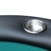 INO Design 73inch Oval Light Series GREEN Felt Foldable Poker Table