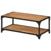 Coffee Table 35.4"x17.7"x13.8" Solid Acacia Wood